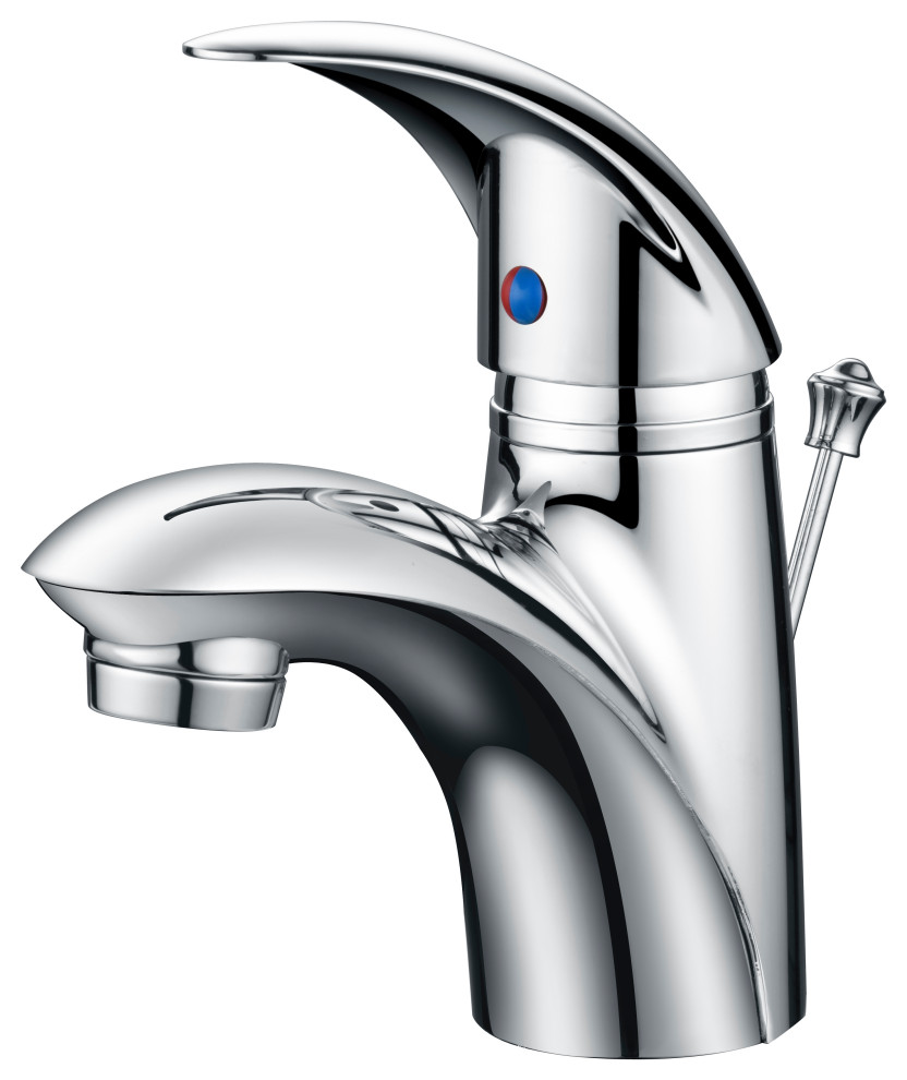 Ultra Faucets UF3412X Single Handle Bathroom Faucet, Polished Chrome