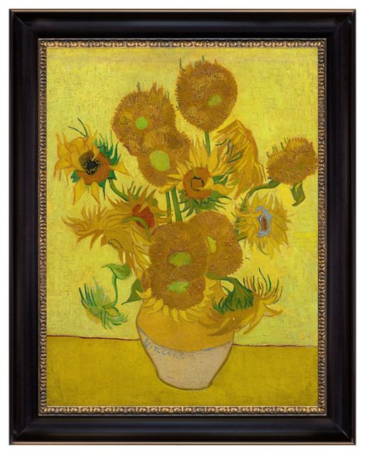 Vincent Van Gogh Still Life Vase With Fifteen Sunflowers 1888 Canvas Art Print