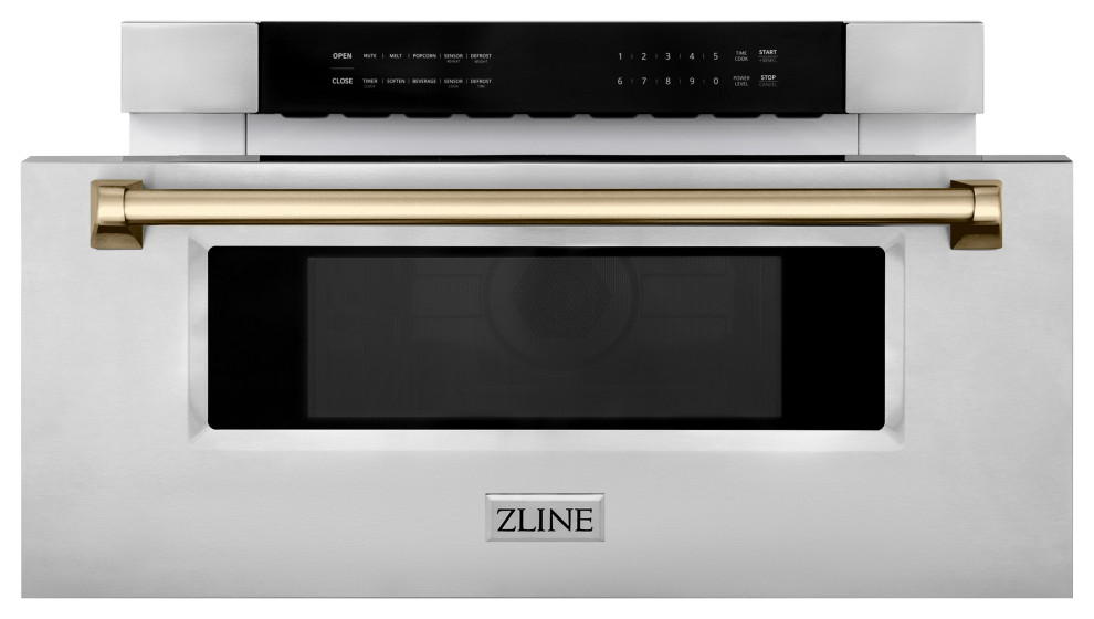 ZLINE Autograph Edition 30" BuiltIn Microwave Drawer, Stainless Steel