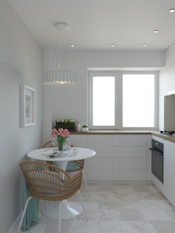 Проект кухни 6 кв.м