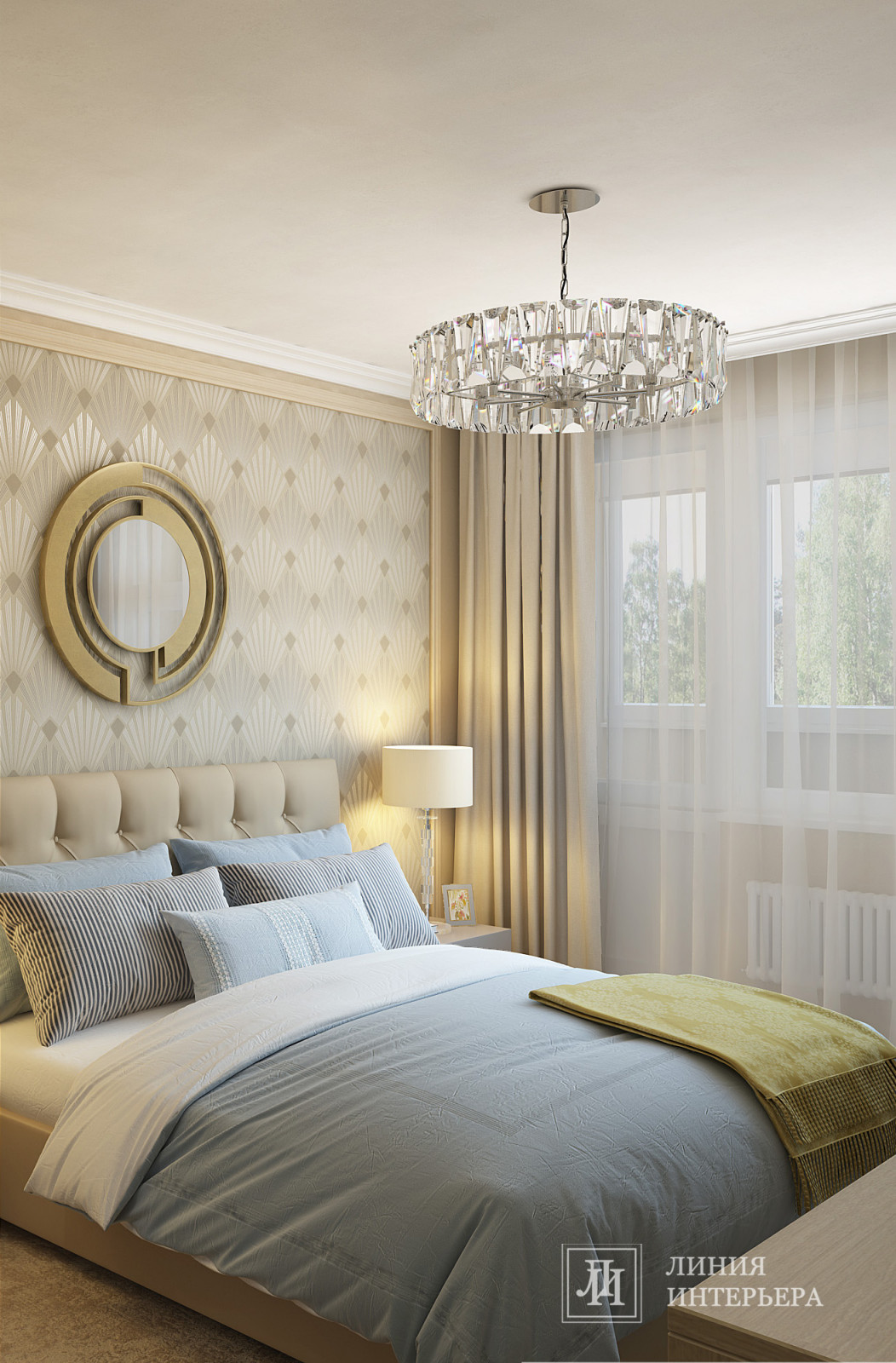 Стильная спальня