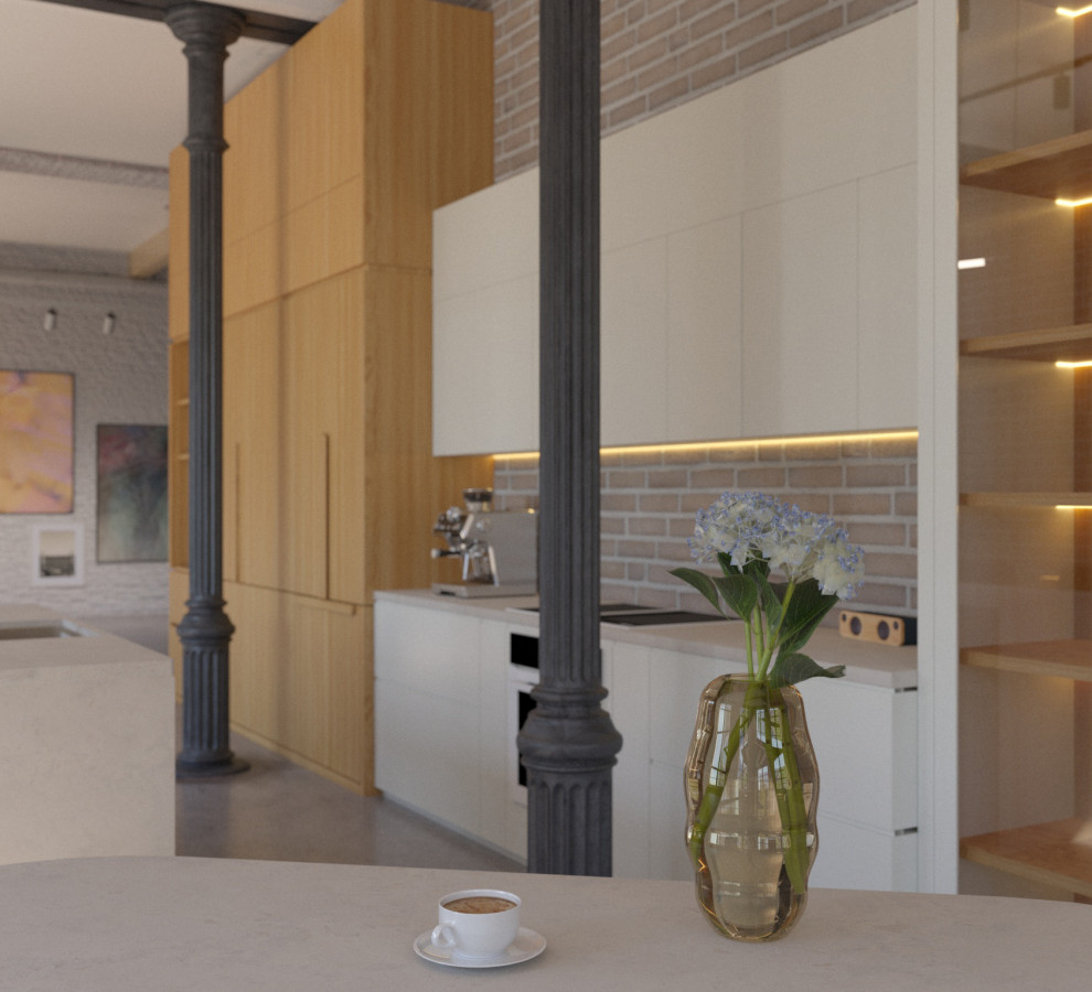 Лофт с оранжереей