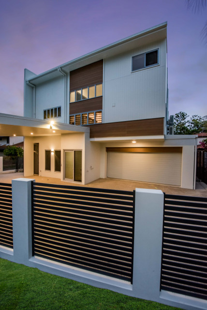Sunset Abode trendy-hus-og-facade