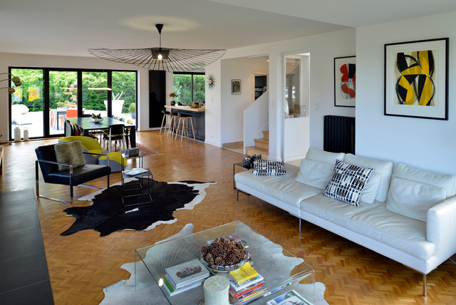 Projet P#2 contemporary-living-room
