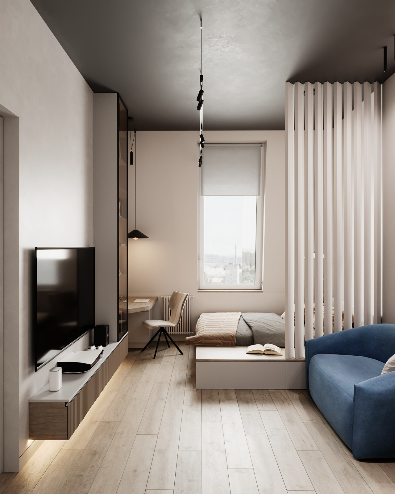 Дизайн-проект квартиры на Комендантском