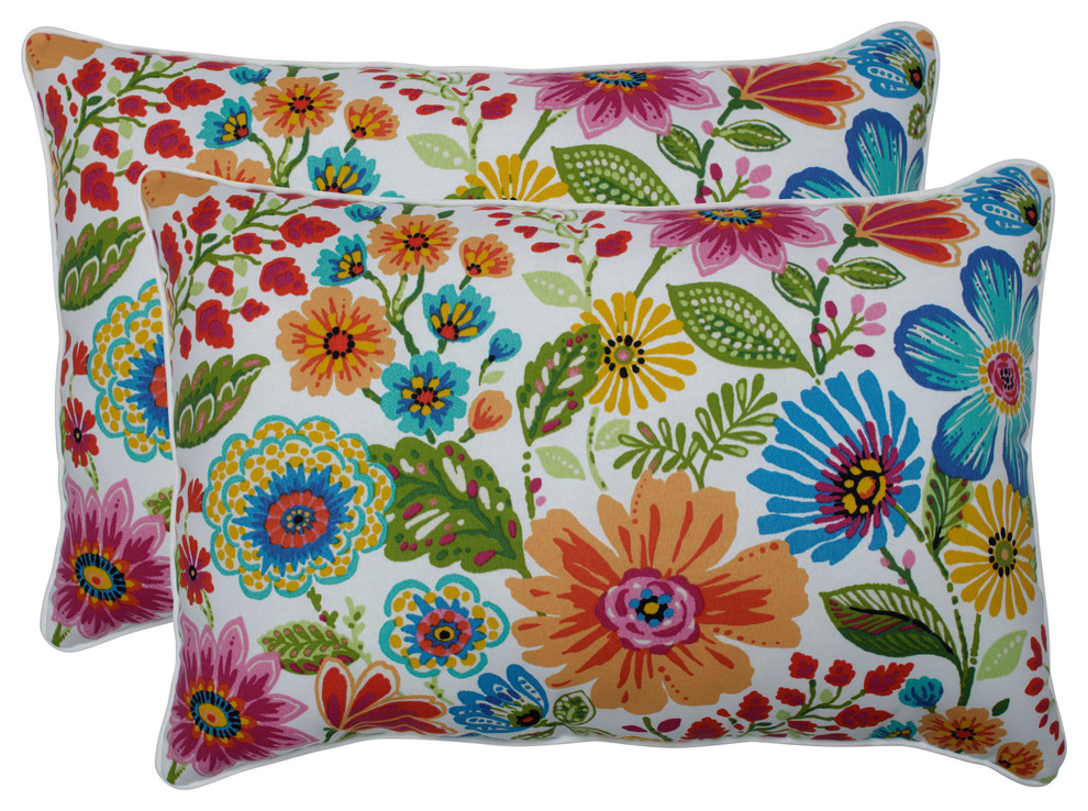 Gregoire Prima Oversized Rectangular Pillows, Set of 2, 24.5"x16.5"x5"