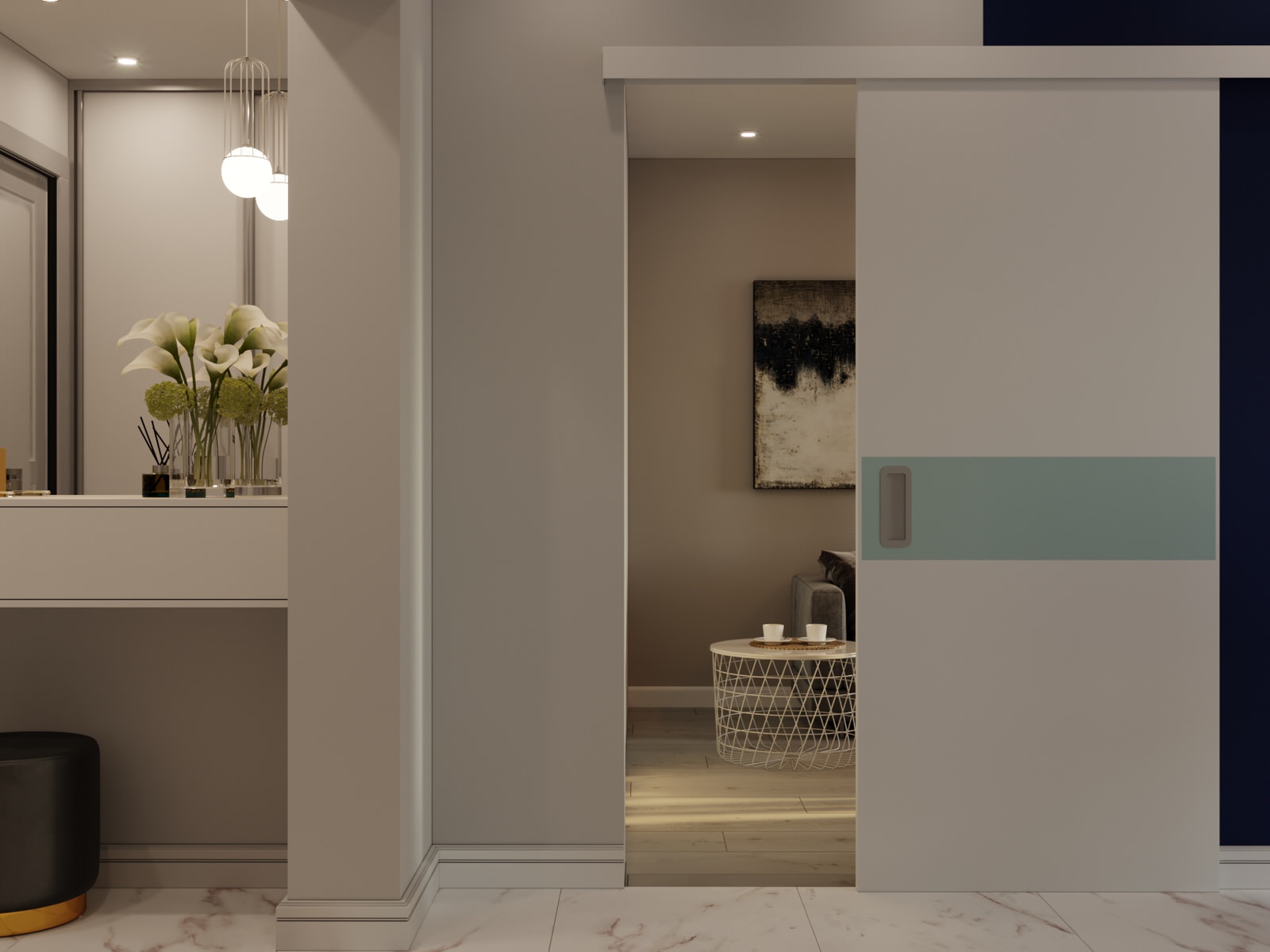 Дизайн-проект 1 комнотной квартиры