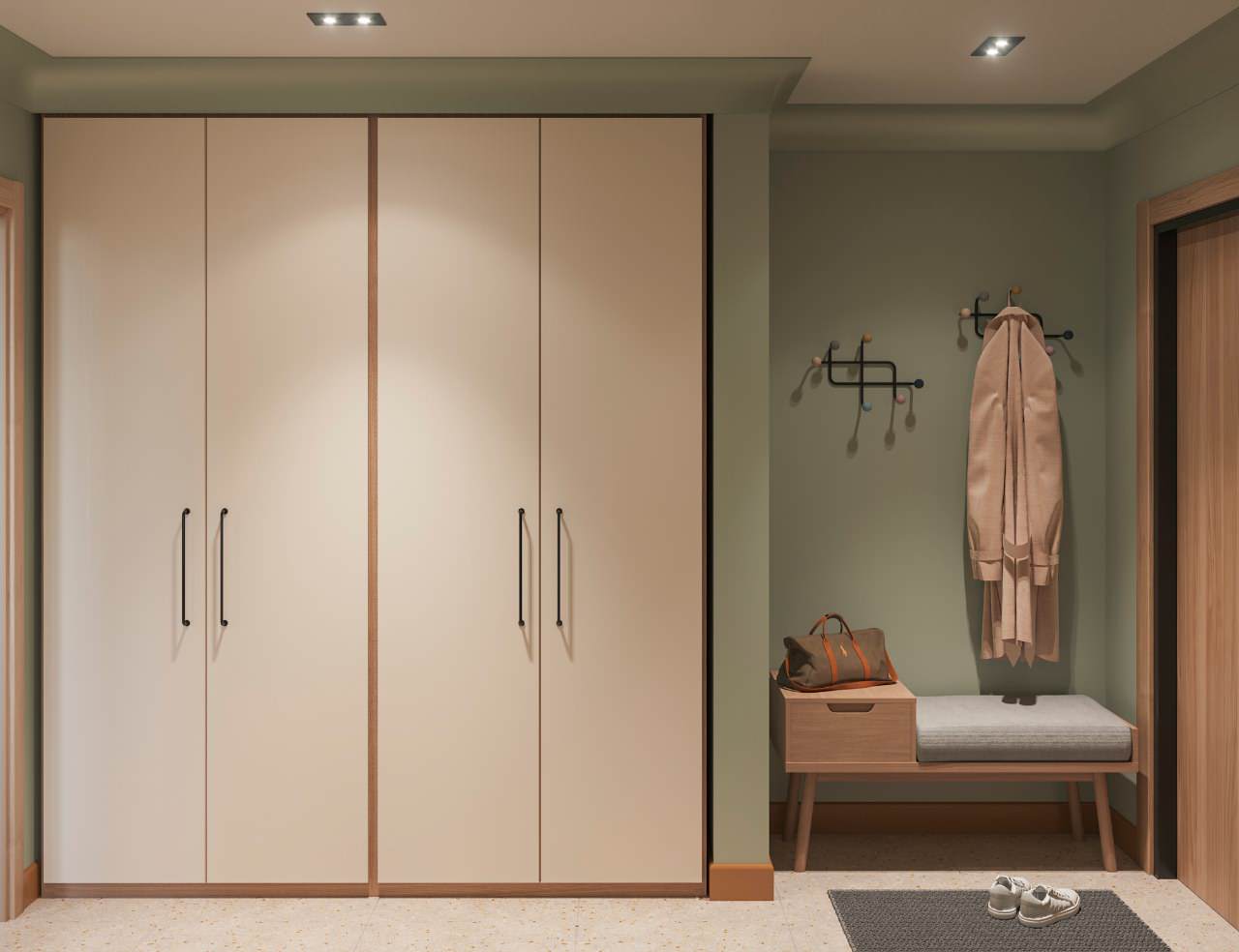 Мидсенчури по-московски. 3-х комнатная квартира 75 кв.м. на Юго-Западе