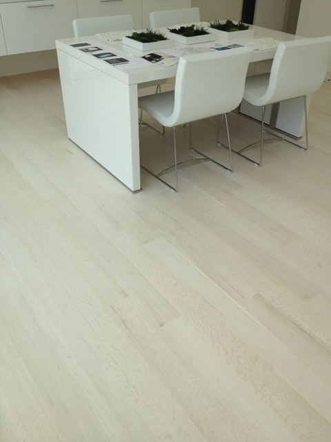 Bleached Red Oak Flooring Modern Orange County By Kb S