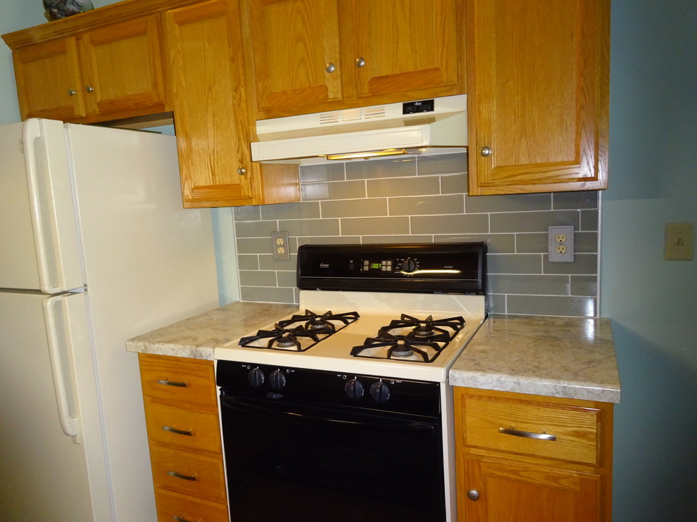 Kitchen - transitional kitchen idea in Chicago