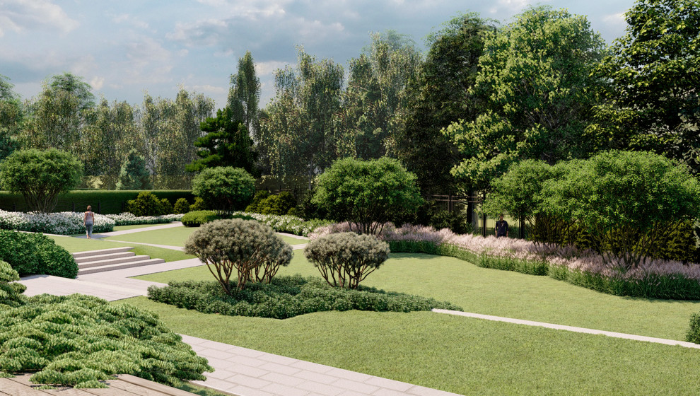 В стиле Райта. Модернизм. КП Монтевиль. 2020 г.