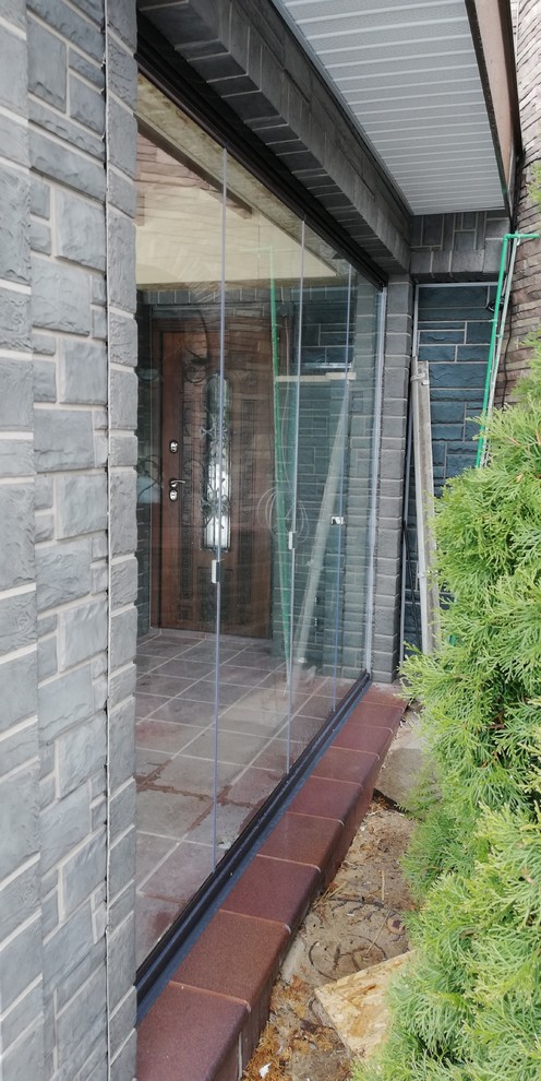 Остекление террасы конструкциями LUMON 7Е и 5.