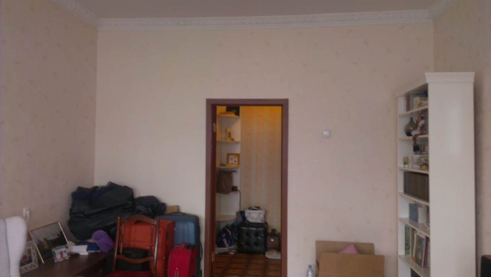 Уютная квартира в фисташковом цвете.