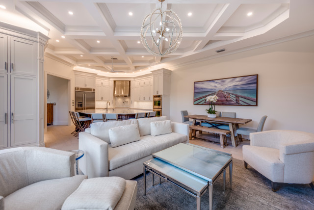 Modern Oasis Refresh transitional-living-room