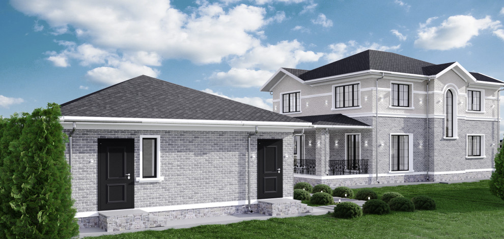 Визуализация построек на участке в Минском районе, д. Слабода