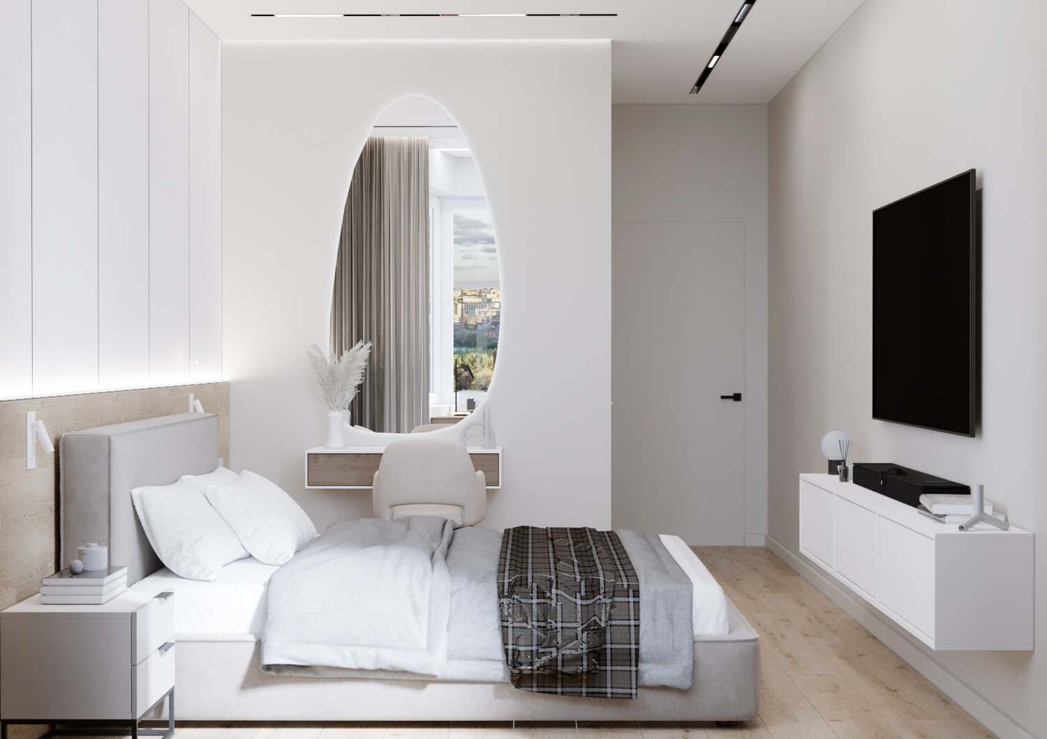 ЖК ЗилАрт дизайн интерьера для семьи из двух человек.