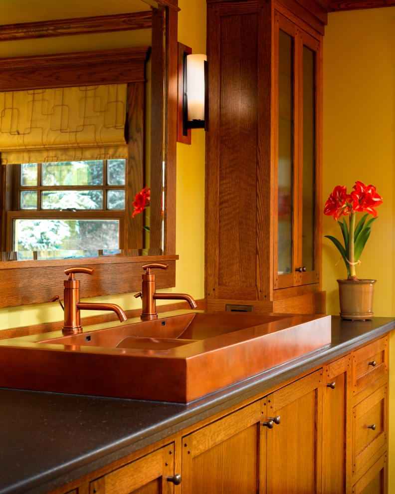 Bathroom - transitional bathroom idea in Denver