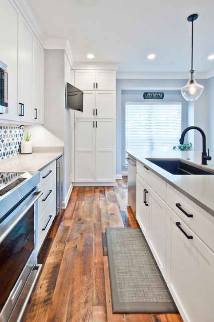 Modern Lakehouse transitional-kitchen