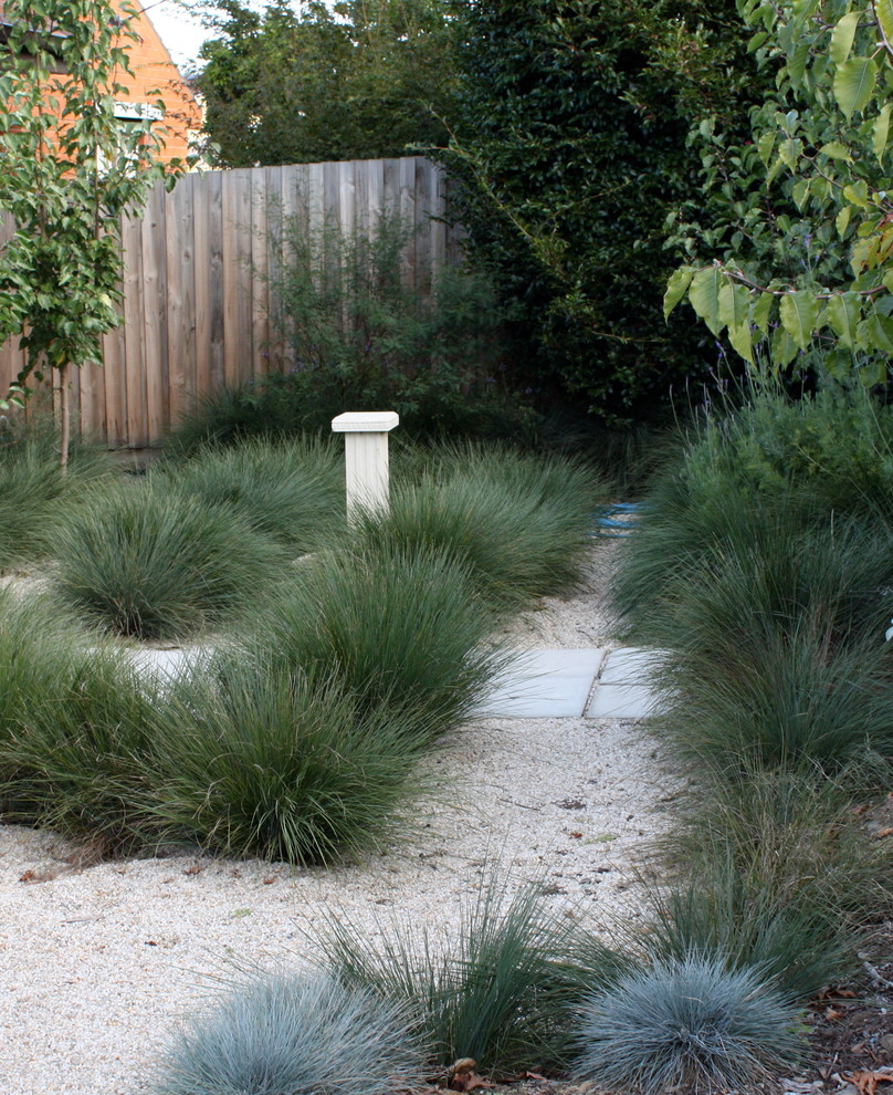 This is an example of a modern garden in Hobart.