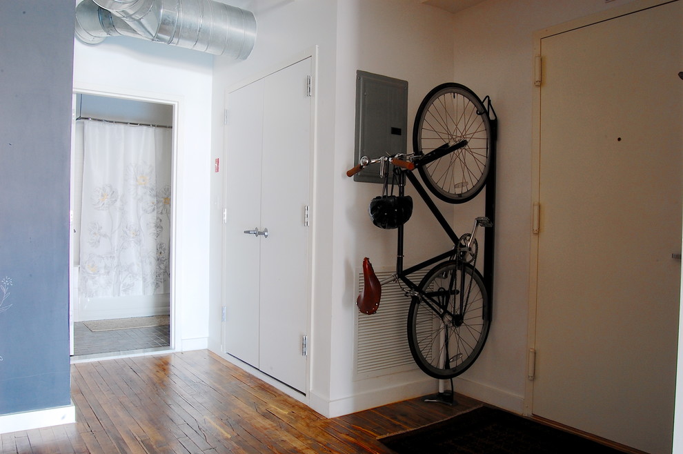 This is an example of an industrial entryway in New York.