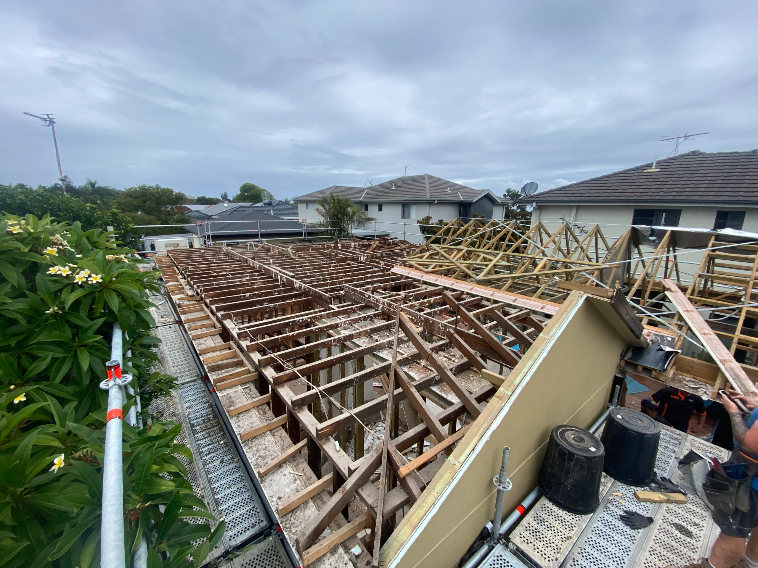 Roof removal