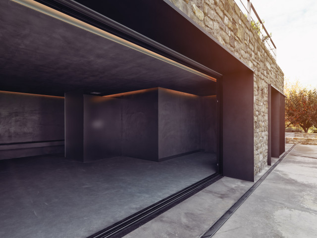 Casa Rossa | design, materiali e luce in 250 mq contemporary-home-gym