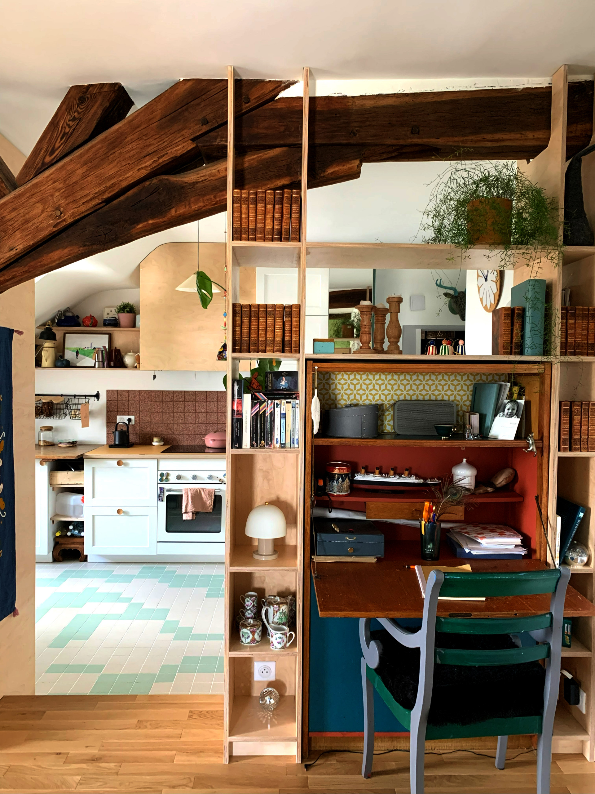 Rénovation d'un appartement mansardé
