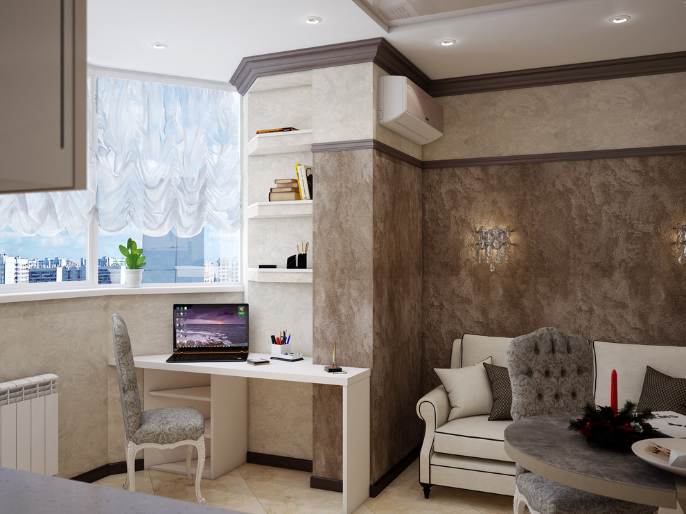 Дизайн проект двухкомнатной квартиры в ЖК "Панорама"