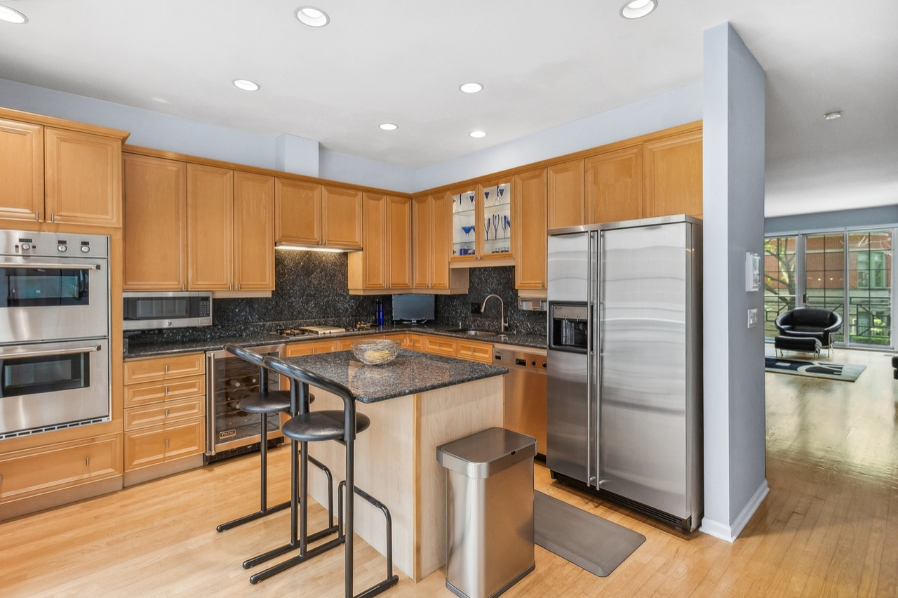 Townhome Kitchen Before Renovation