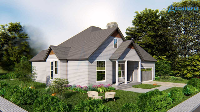 Front left side exterior landhausstil-haeuser