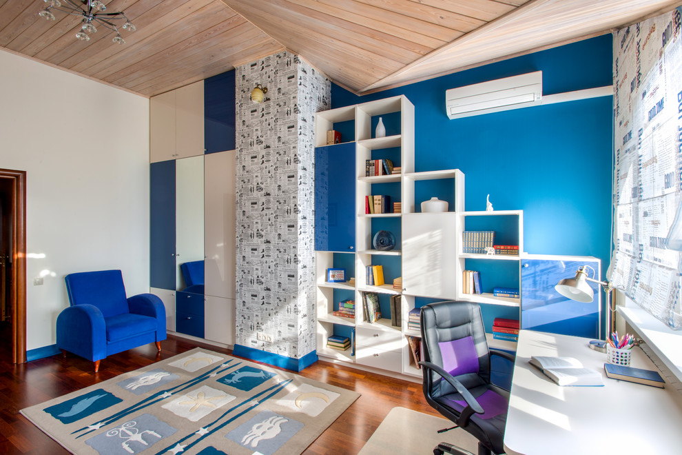 Мансарда. Новая комната для мальчика-подростка