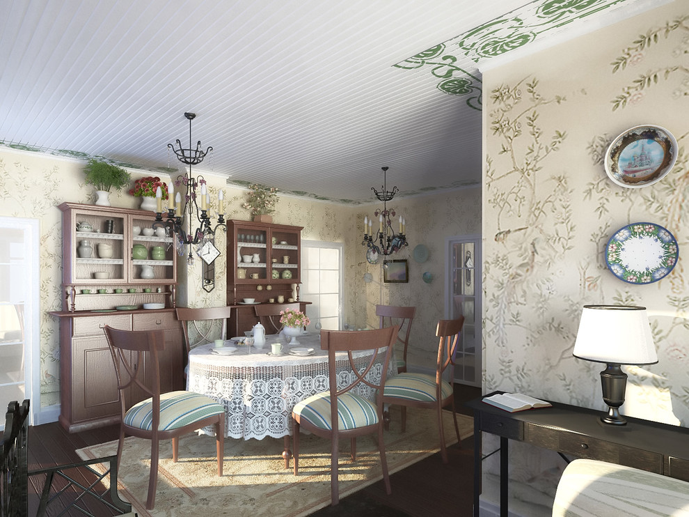 Дом в русском стиле.