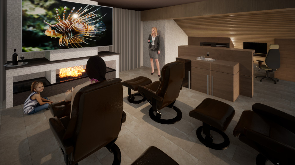 Планировки существующего коттеджа и планировка территории