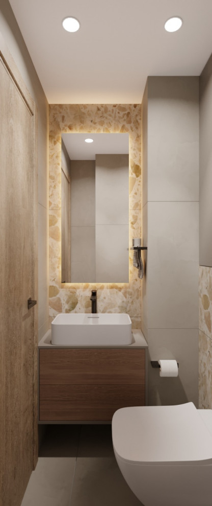 Современный дизайн-проект в пастельных тонах