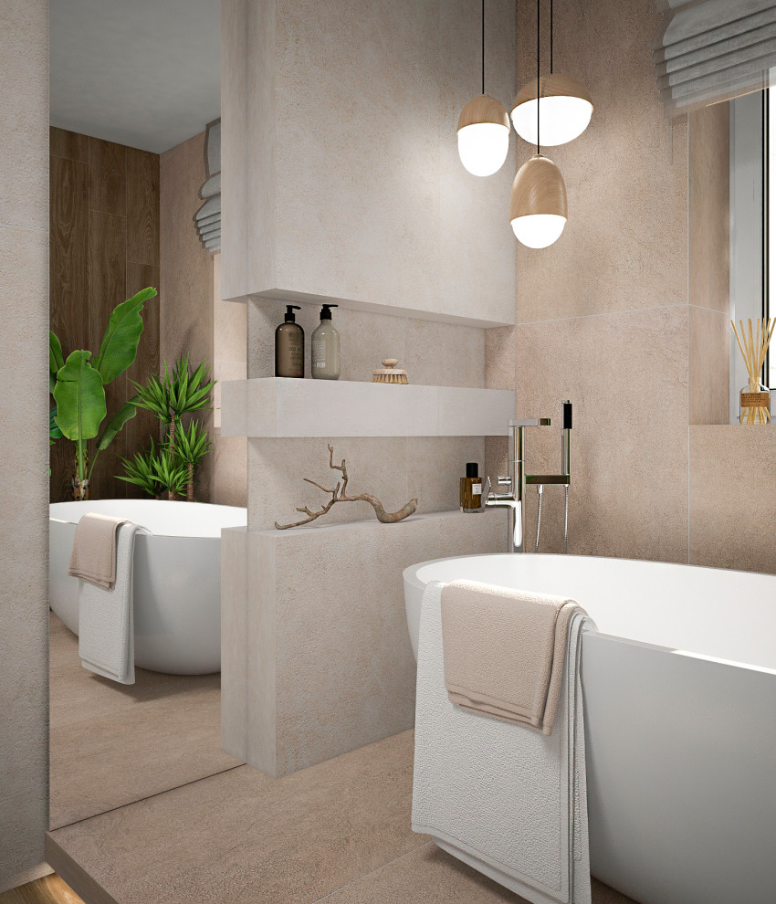 Ванная в стиле Бали