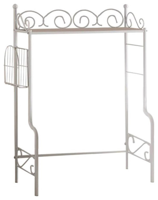 IN Room Furniture Designs Metal and Marble EtagereBathroom Rack in