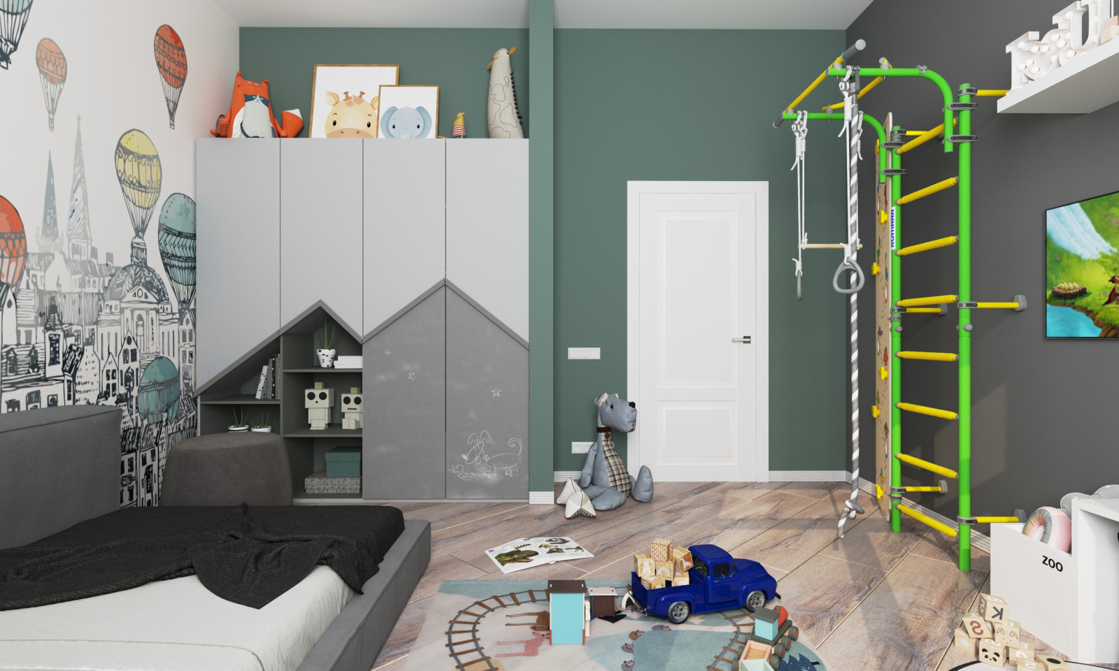 Детская в современном стиле