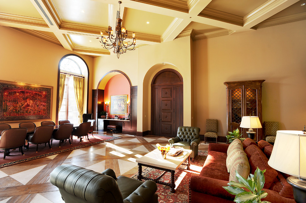 This is an example of a mediterranean living room in Orlando.