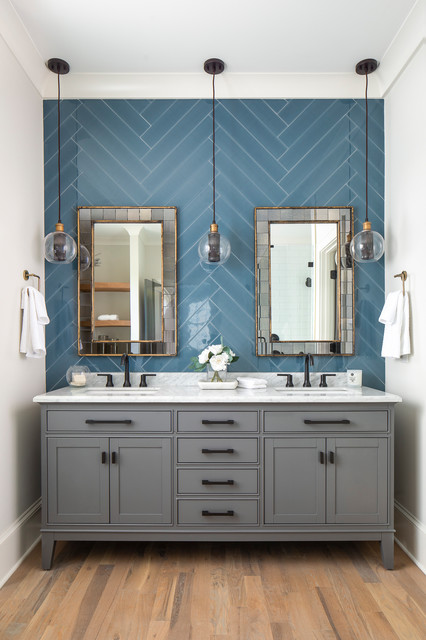 Your Guide To A Transitional Style Bathroom, Vanity Styles Bathroom