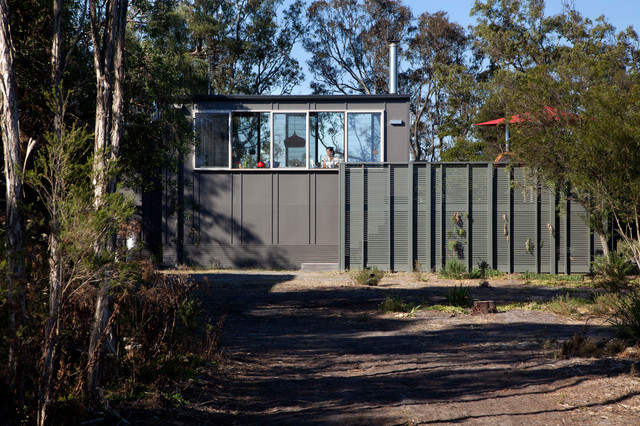 Metung House by Neil Architecture contemporaneo-fachada