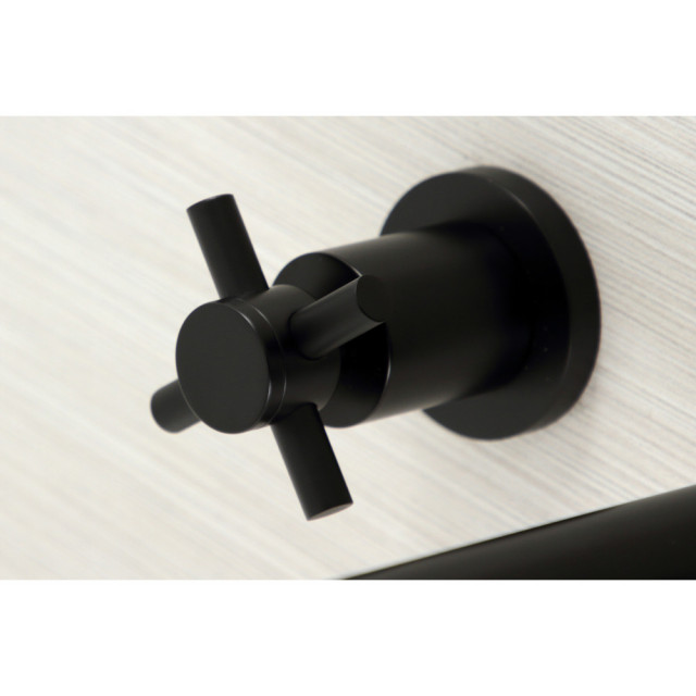 KINGSTON Brass Georgian KS7028GL Two-Handle 3-Hole Wall Mount - View #7