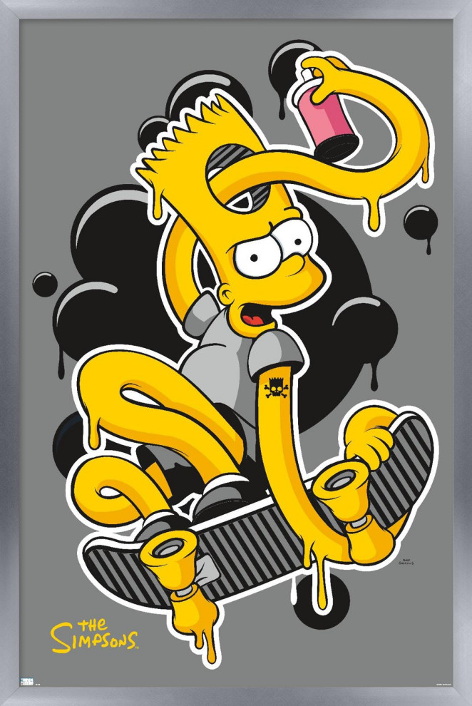 The Simpsons - Bart Warped Skater, 22.375