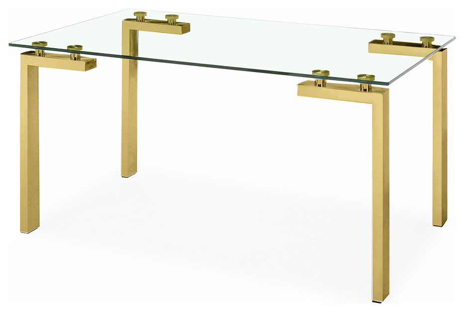 Oyster Gold Roca Table