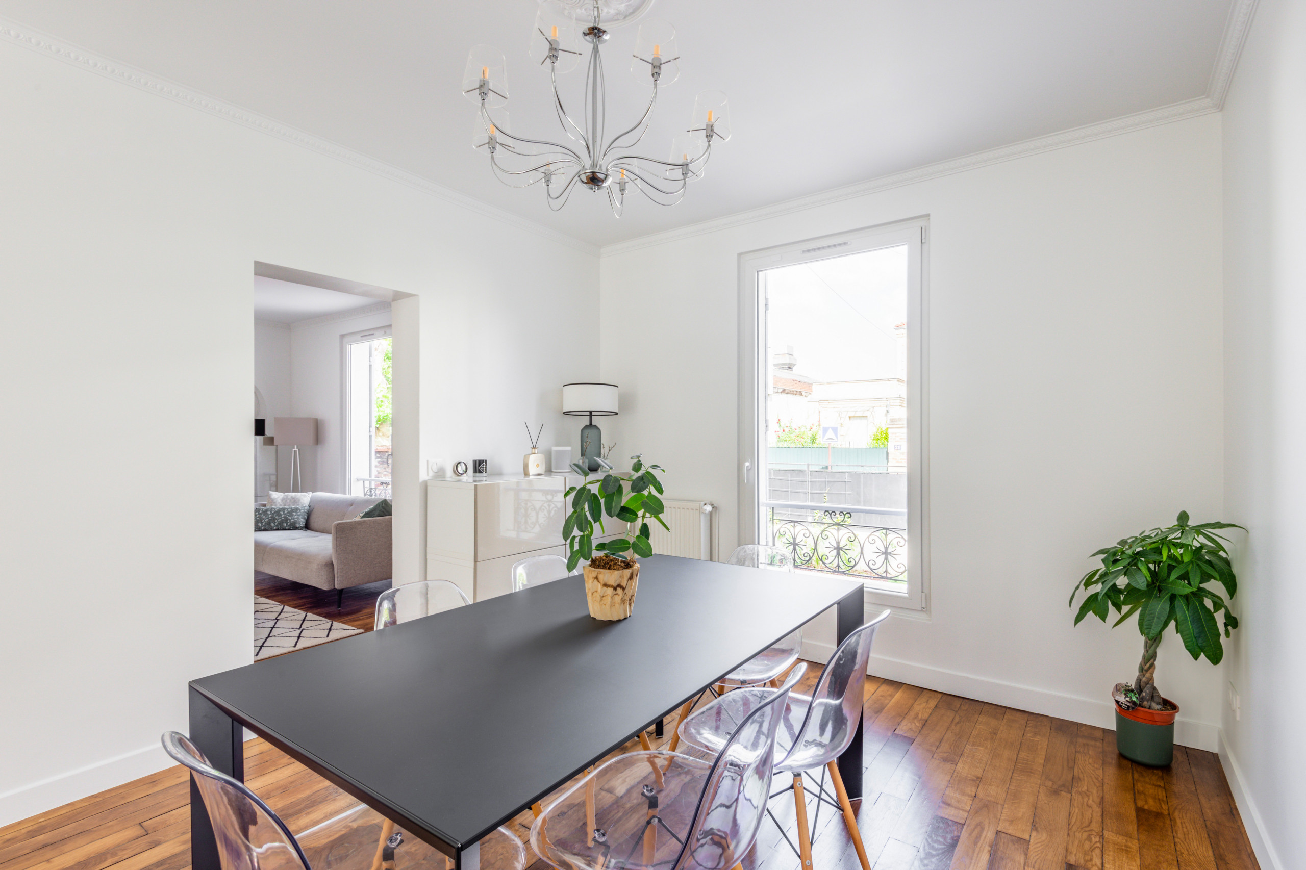 Une maison de ville entièrement rénovée
