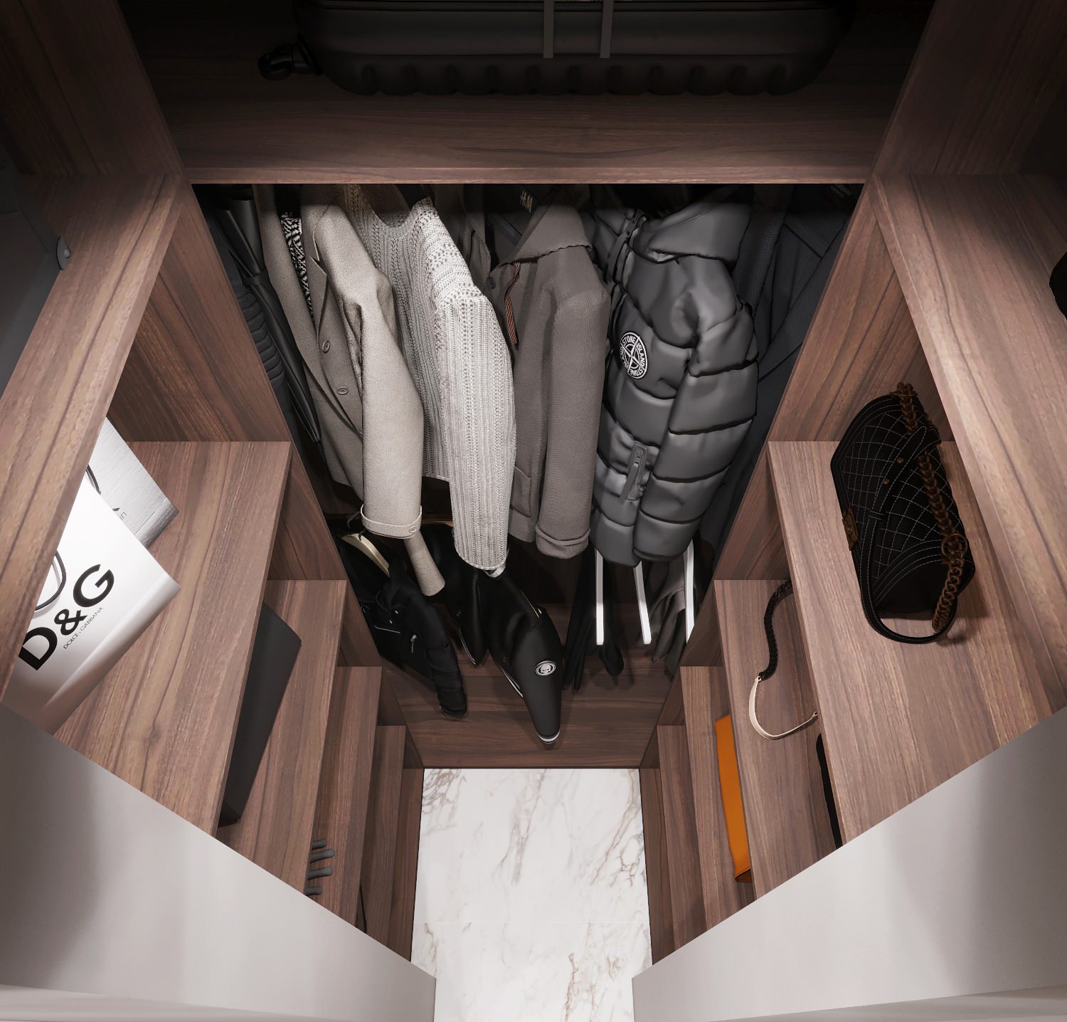 Проект квартиры 76 кв.м. 2022г.