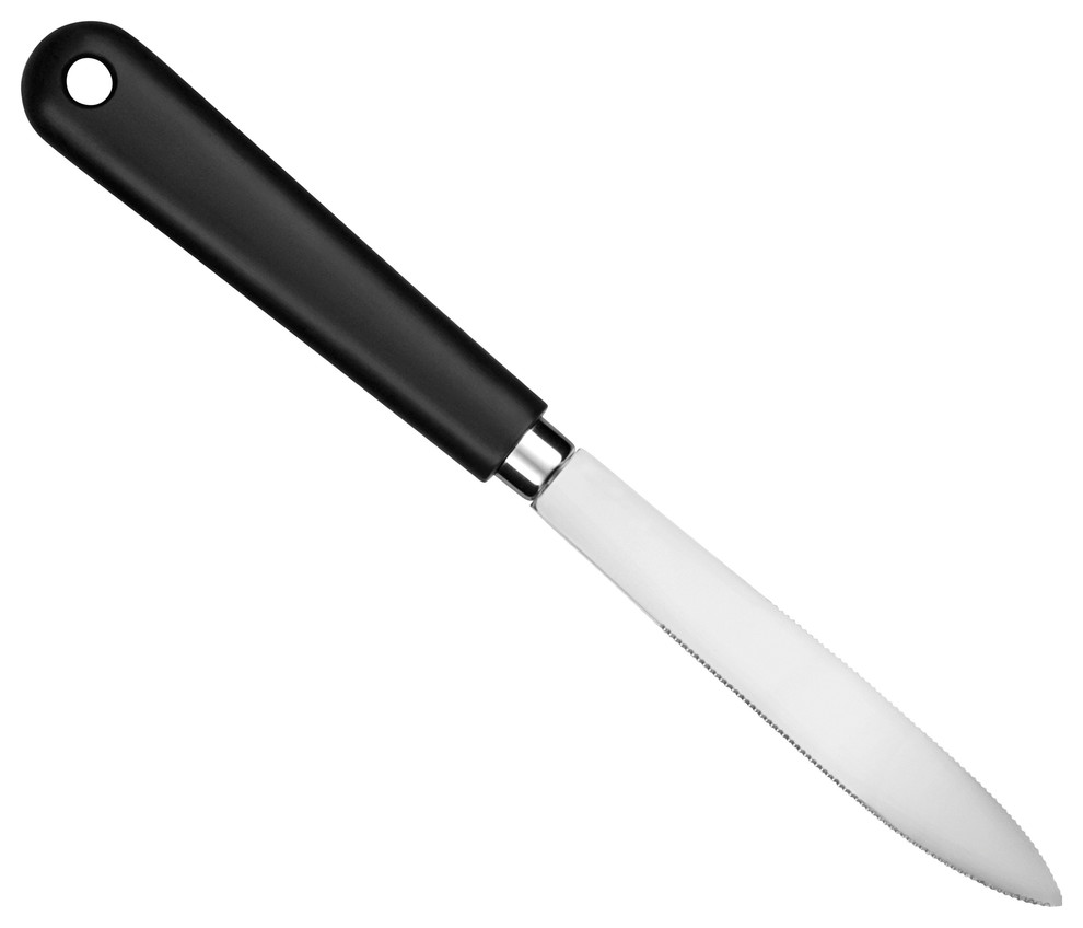 Deglon Stainless Steel 4 Inch Curved Grapefruit Knife Contemporary
