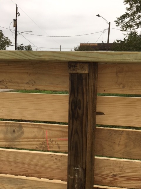 Wood Cottage Fence - Horizontal