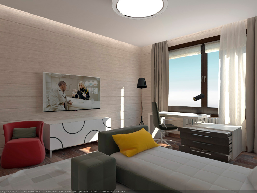 Интерьеры деревянного дома.