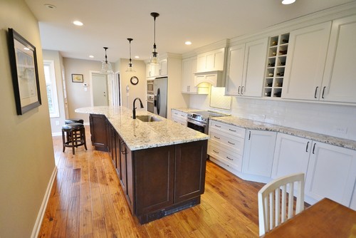 Open Floor Kitchen Remodel In Wayne Pa