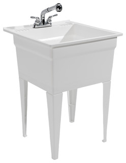 Seaport Utility Sink Set Contemporary Sinks By Cashel